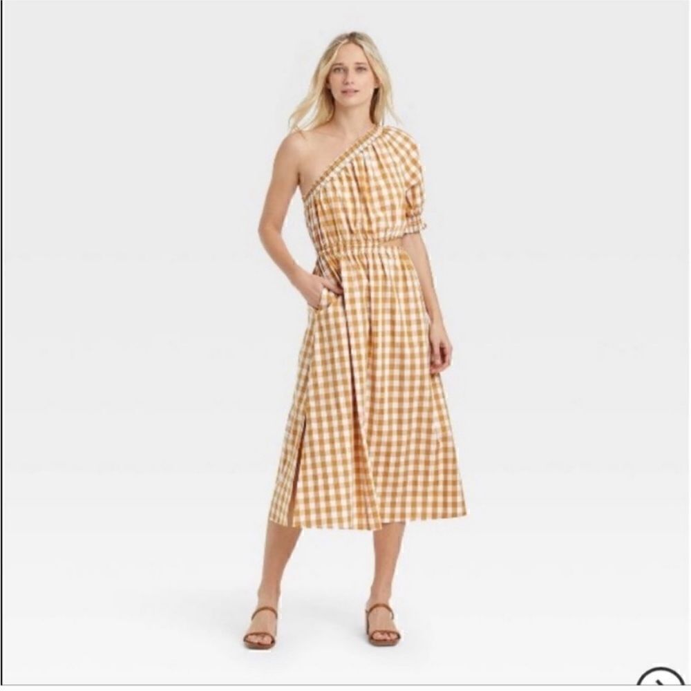 Who What Wear One Shoulder Dress